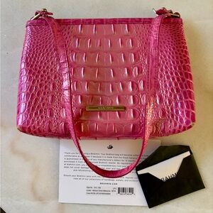 Brahmin lorelei Shoulder Bag in hibiscus pink ombré Melbourne